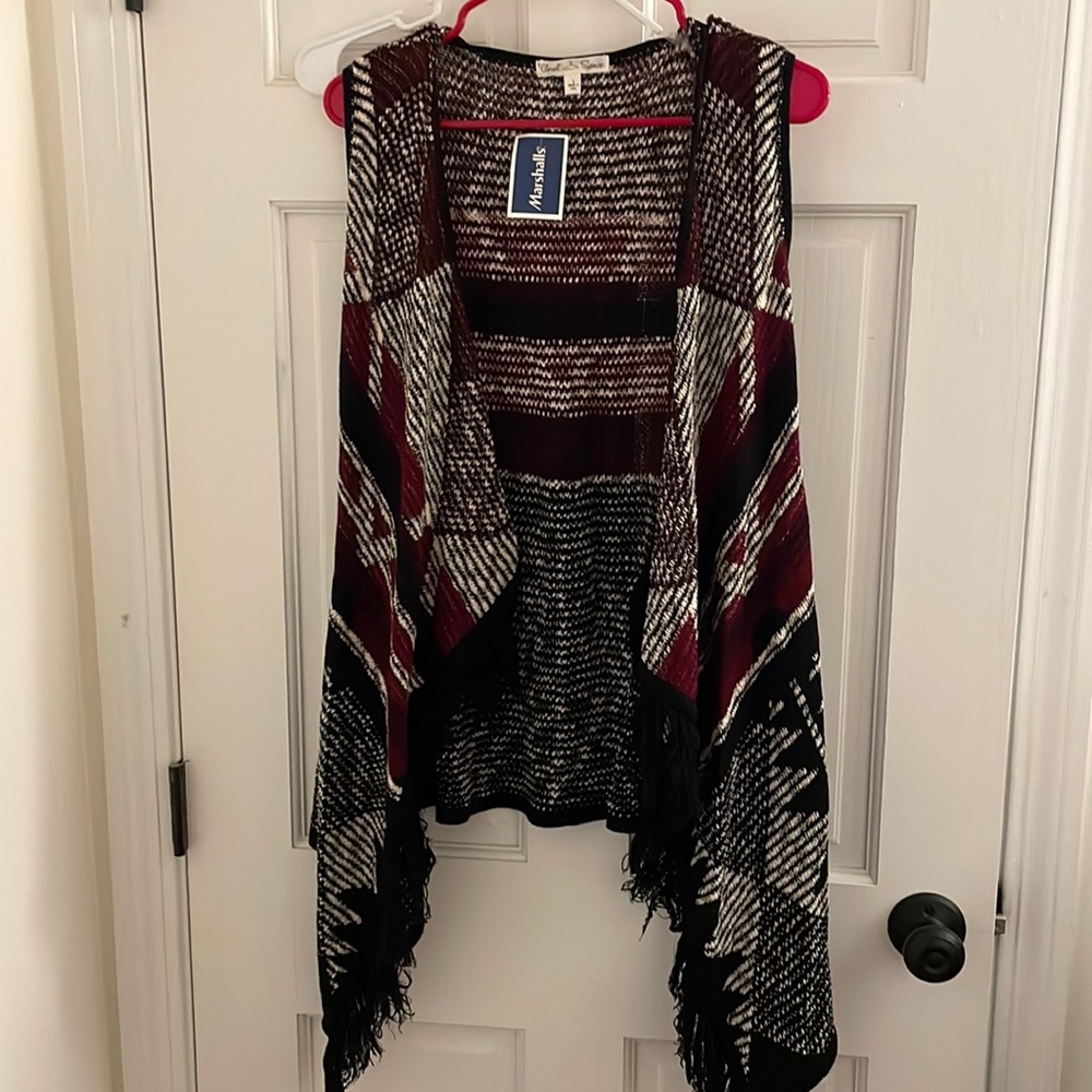 Tribal sweater vest